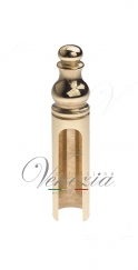 Колпачок для ввертных петель Venezia CP14 с пешкой D14 мм полированная латунь
